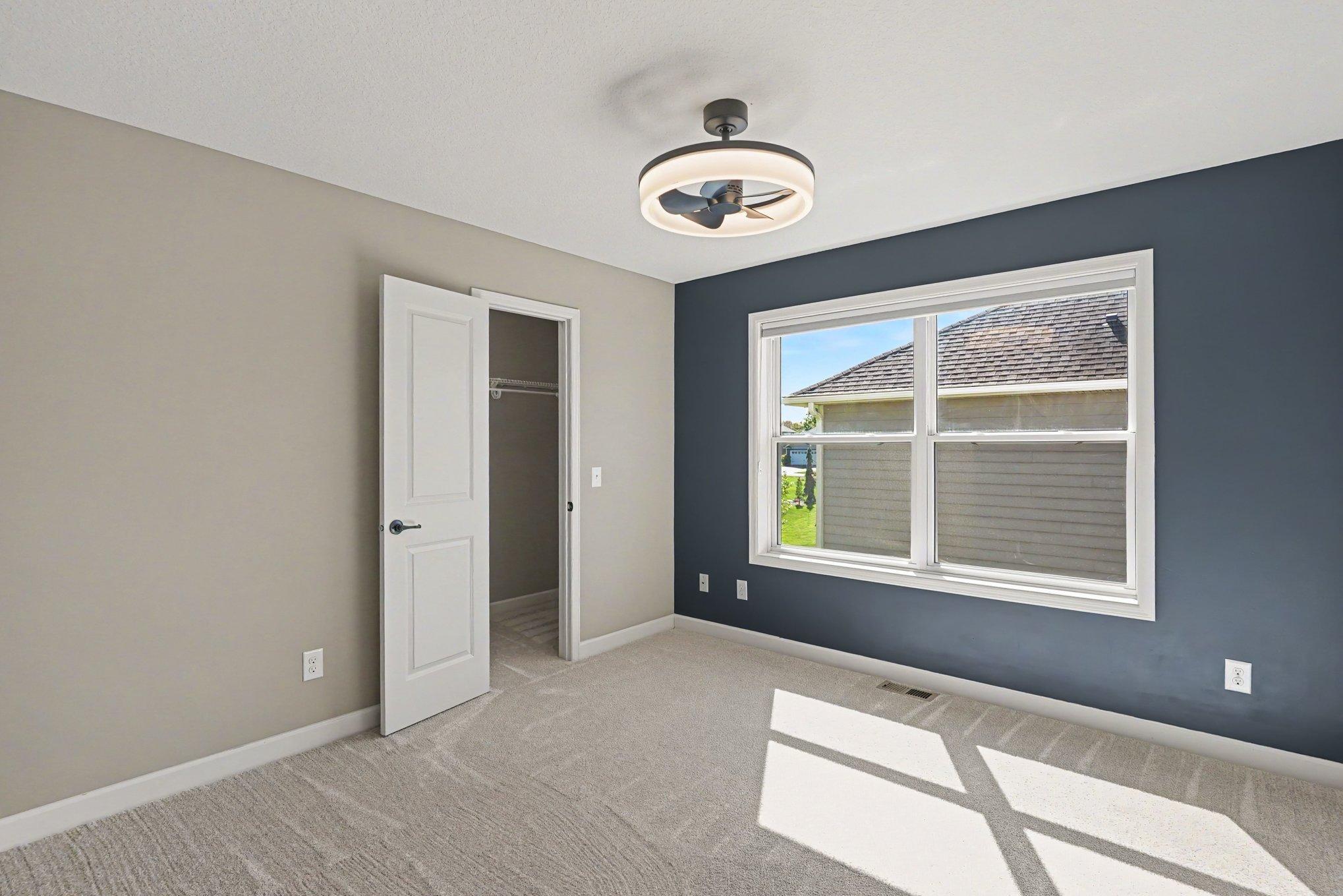 Natural light is abundant in this home.
