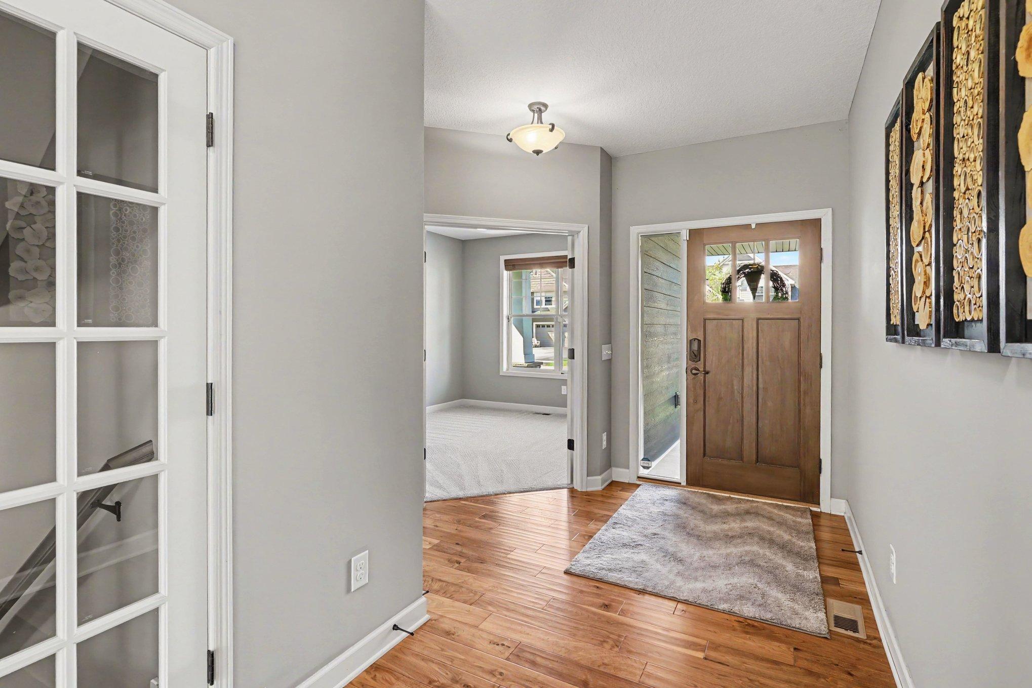 Welcoming foyer