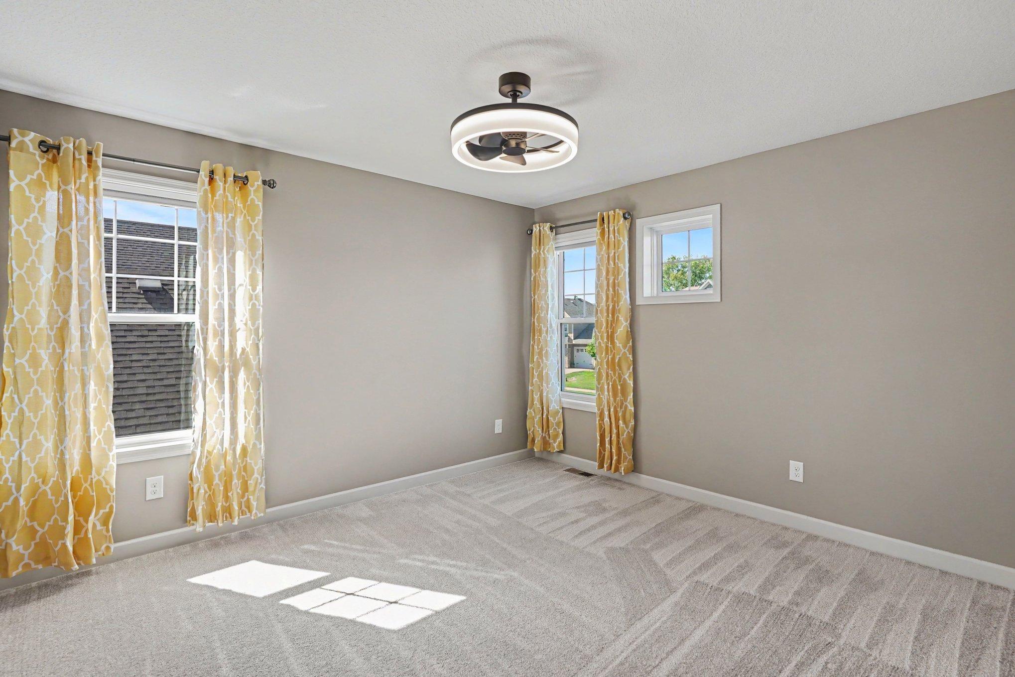 Two of 4 bedrooms up