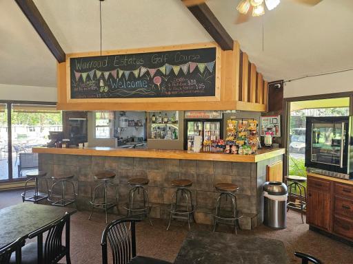 Clubhouse bar