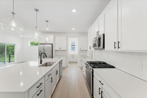 FrigidaireÂ® Gallery stainless steel appliance package includes a gas range and microwave to inspire new recipes