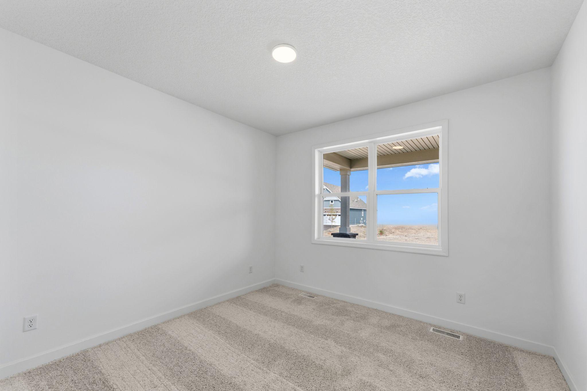 Versatile in nature, the bedrooms can be easily changed to meet the evolving needs of the home.