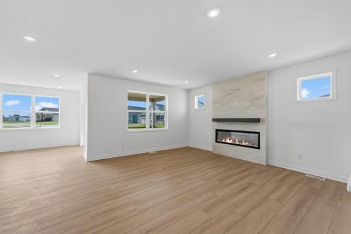 Spacious and inviting, the Great Room is the perfect place to hang out with friends, watch movies and entertain.