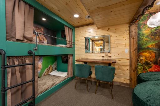 Additional animal themed bunk beds