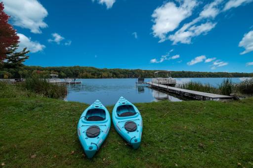 Great View of Lake Life