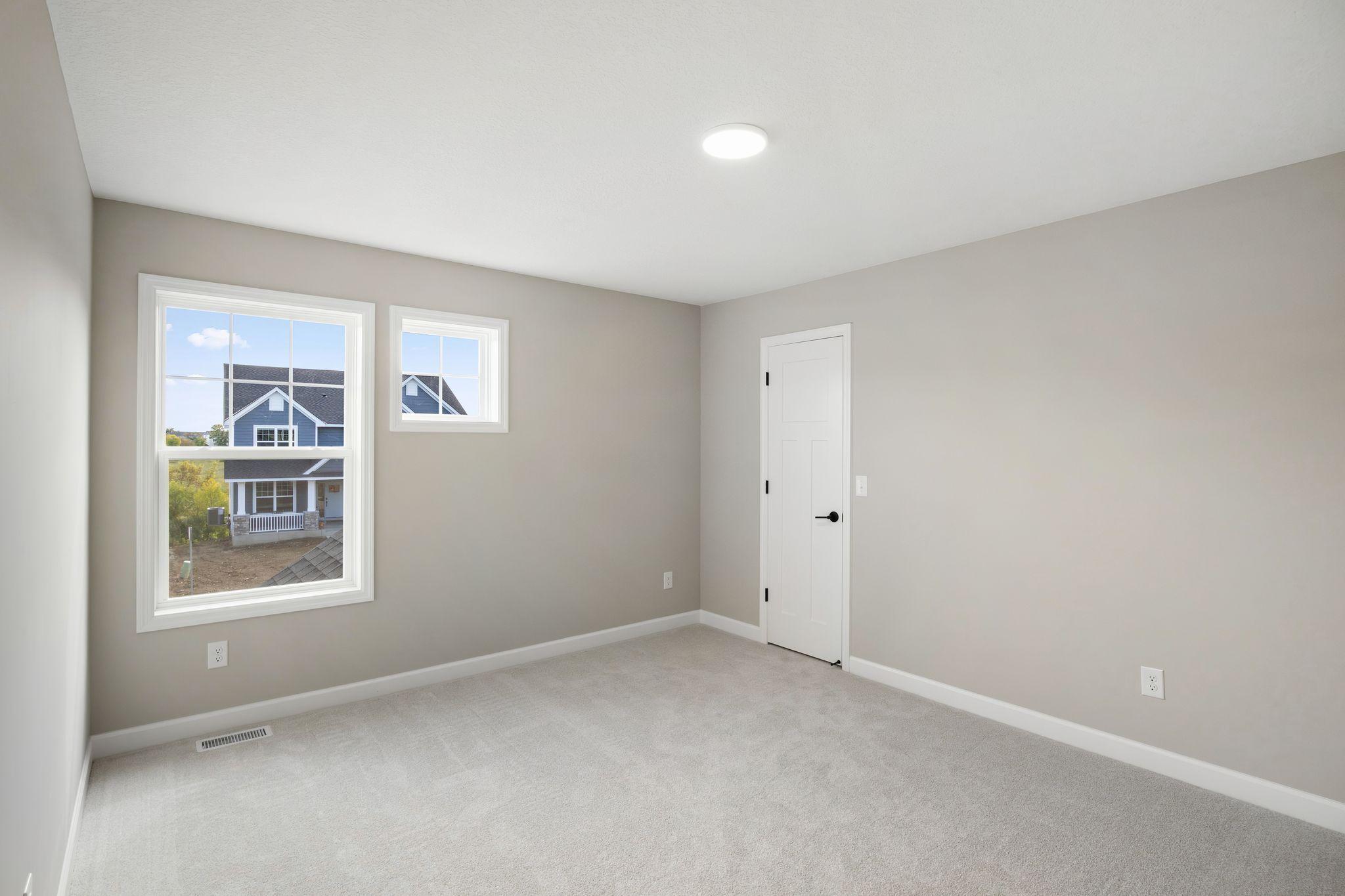 The bedrooms in the home are all located on the second floor and offer an area of refuge for family and friends alike.