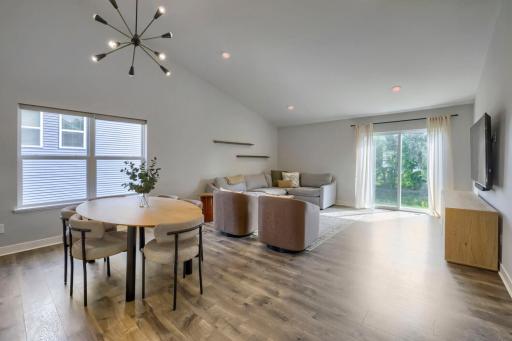Dining/ Living Area