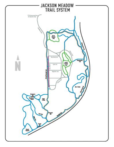Jackson Meadow Trail Map