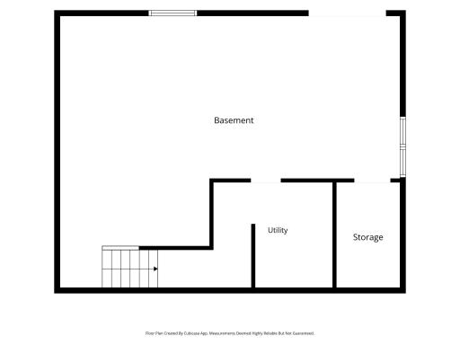 Lower level floorplan.
