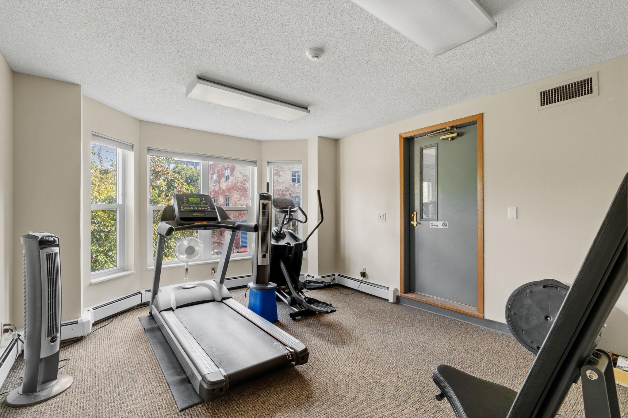 No gym fees here!
