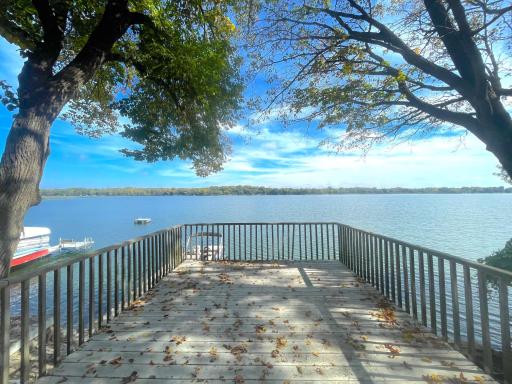 The rooftop of the boathouse is a great spot to bask in the sun and enjoy the beautiful lake views.
