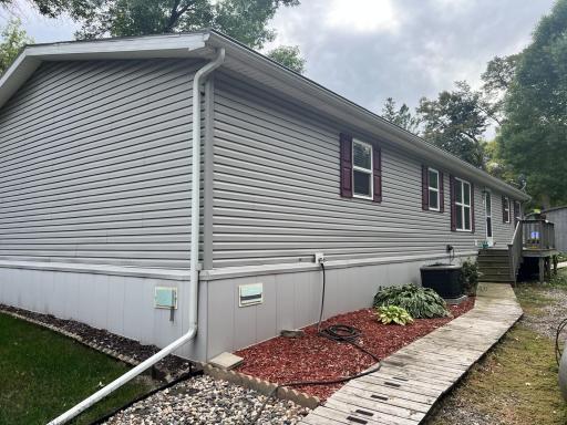 Exterior rear