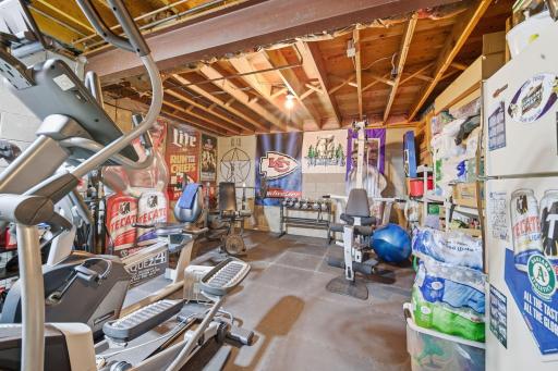 Mechanical, Storage, or Home Gym in Lowest Level!