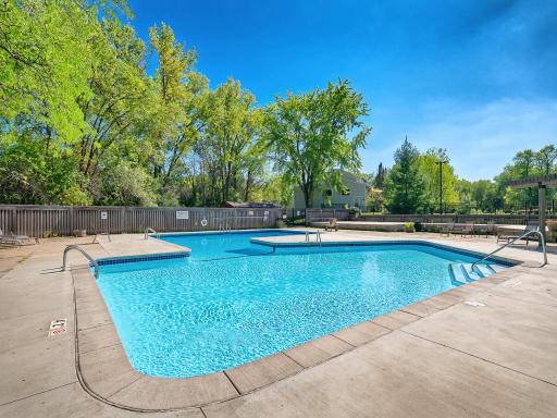 Enjoy the heated inground pool now and for the summers to come.