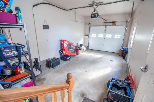 Single attached garage