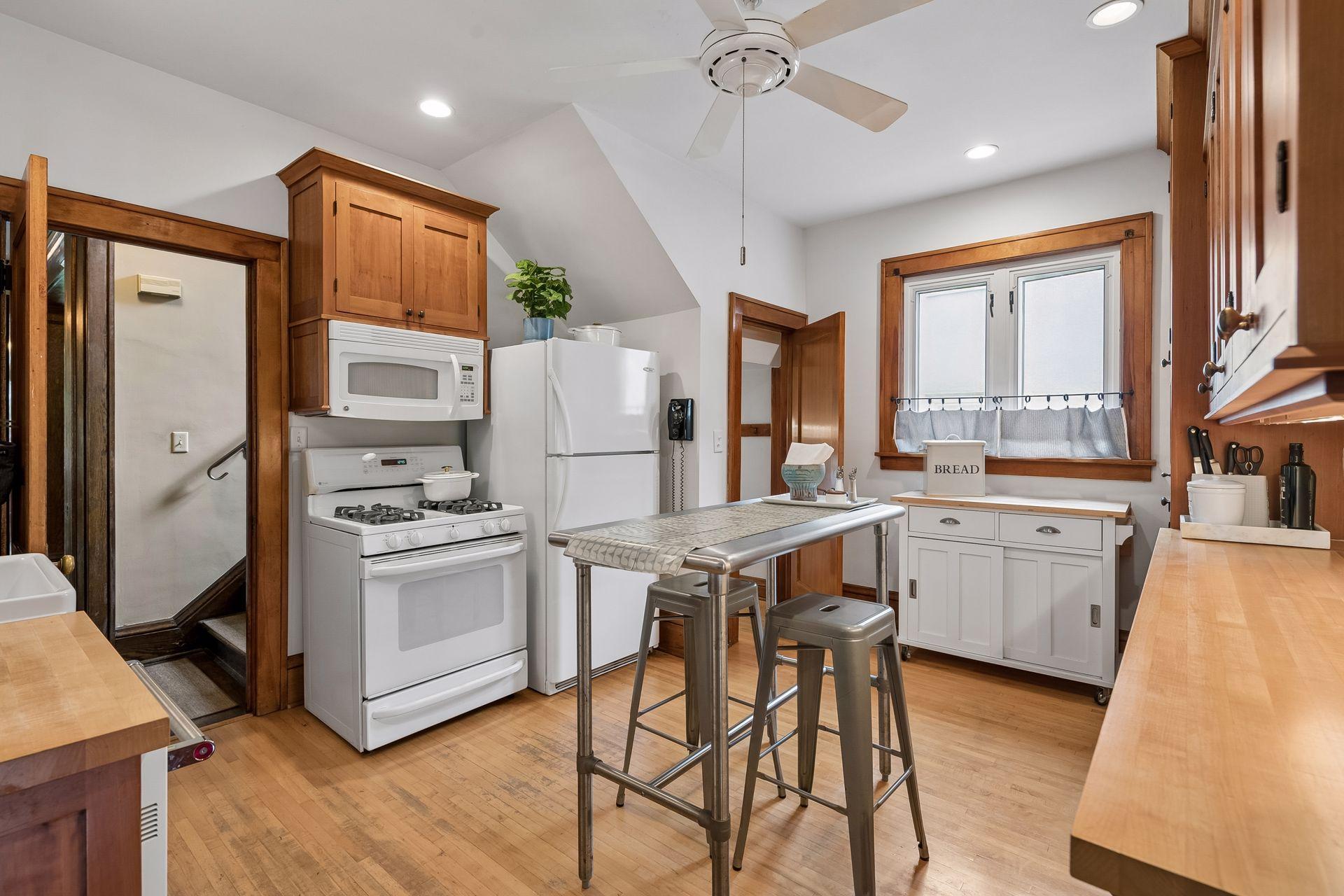 A kitchen with the character and functionality to support everyday living.