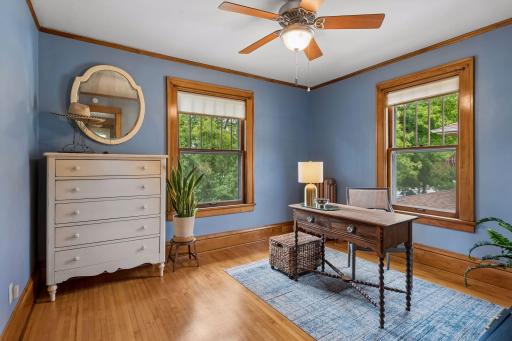 One of the bedrooms is ideal for your home office.