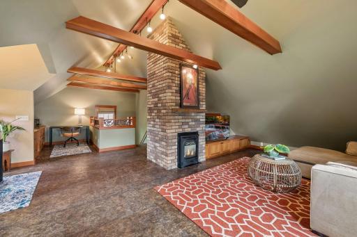 The third floor adds another dimension to this already special home.