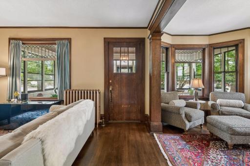 A wonderful entry that sets the tone for craftsmanship throughout.