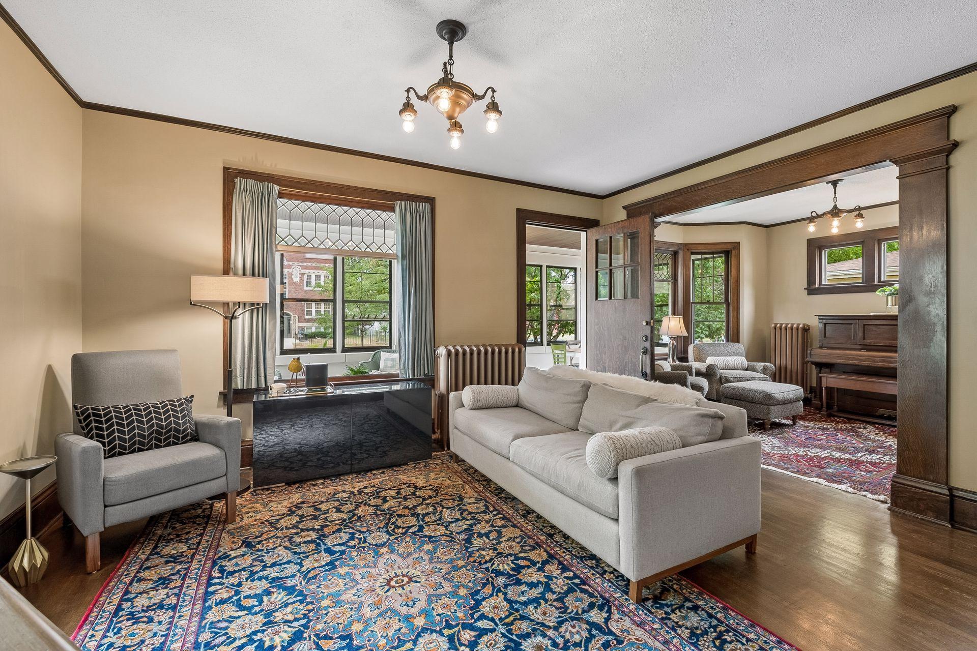 A wonderful space for gathering with family and friends.