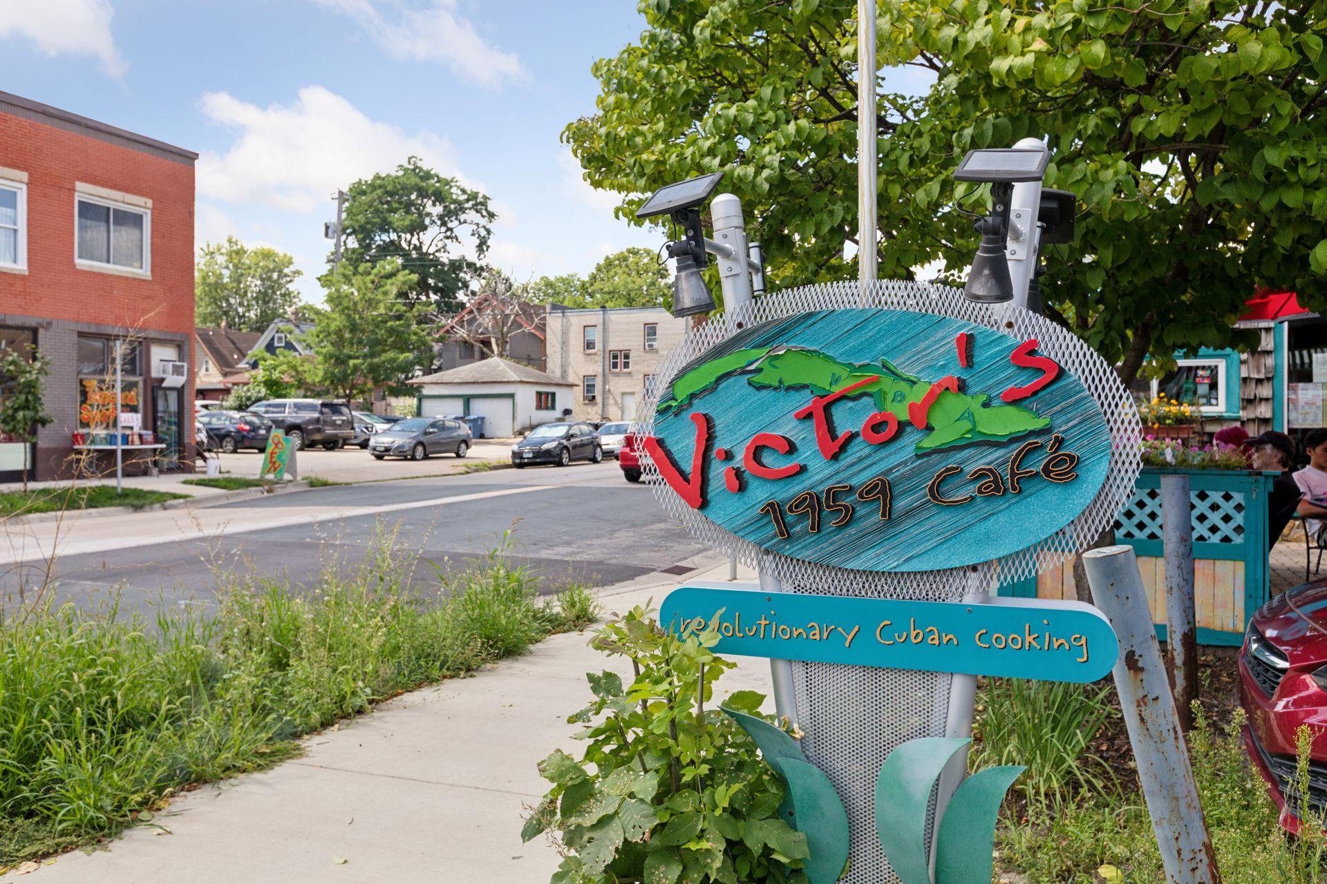 Enjoy a Cuban breakfast or lunch at Victor's 1959 cafe.