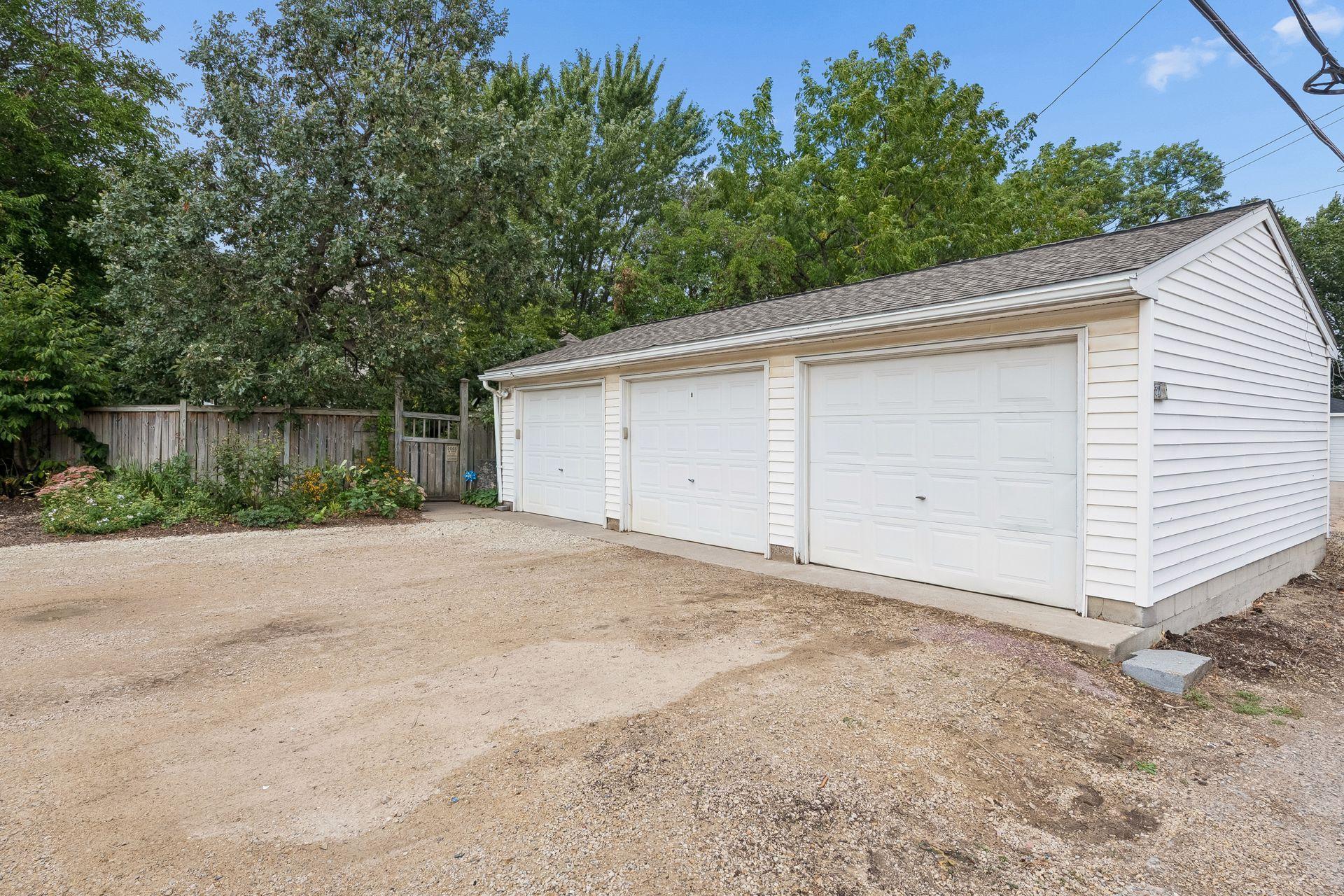 A detached three-car garage is a rare find in south Minneapolis.