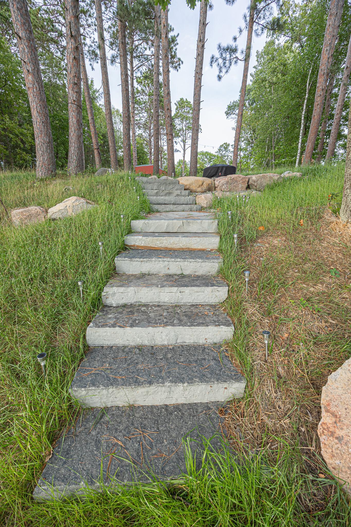 stone steps