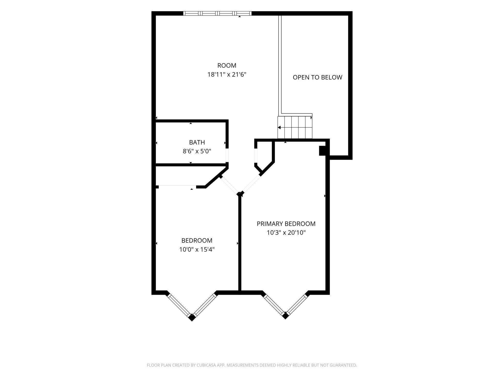12013 Summerset Lane- Upper Level Floor Plan