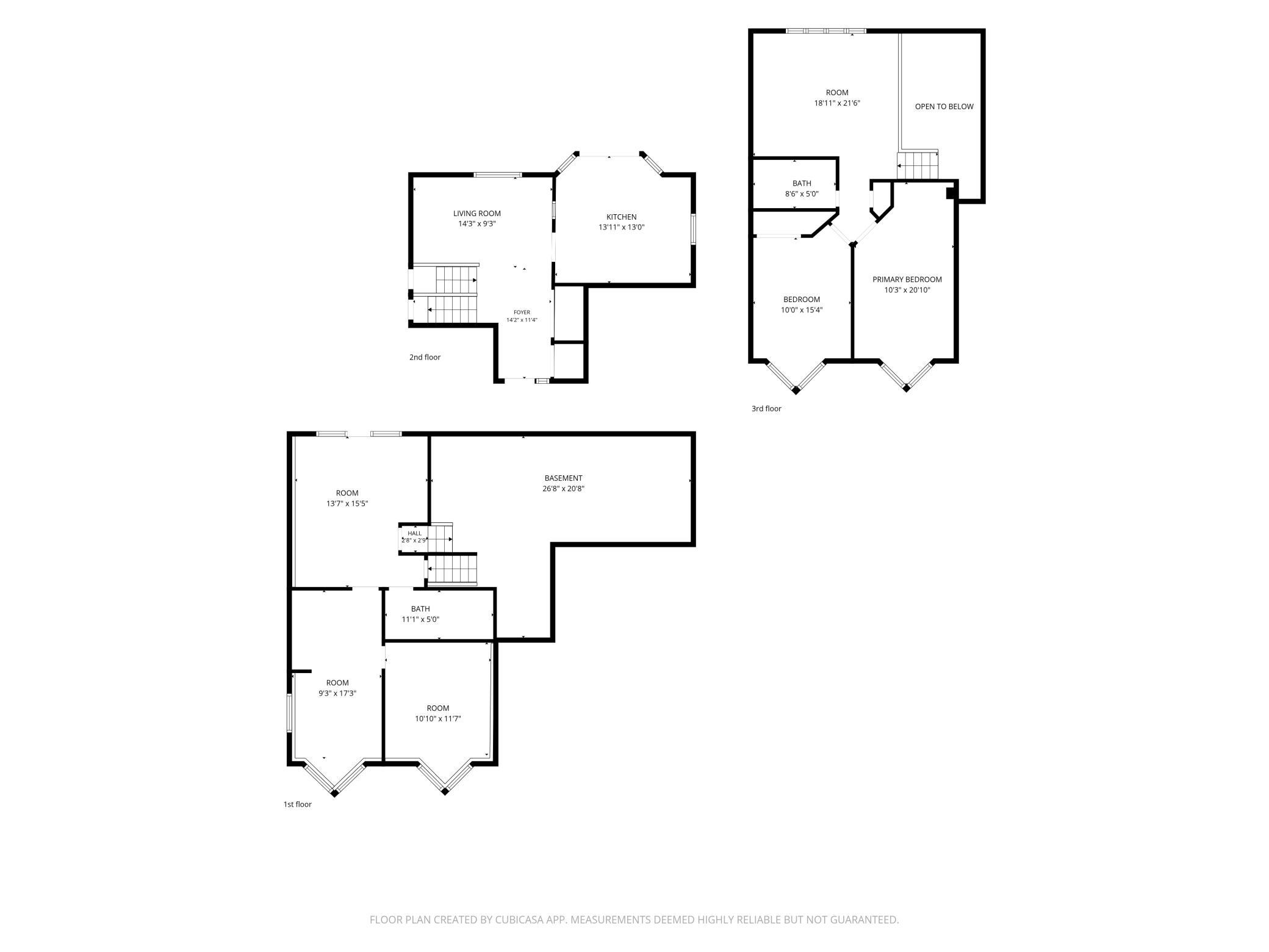 12013 Summerset Lane- Floor Plan- All Floors