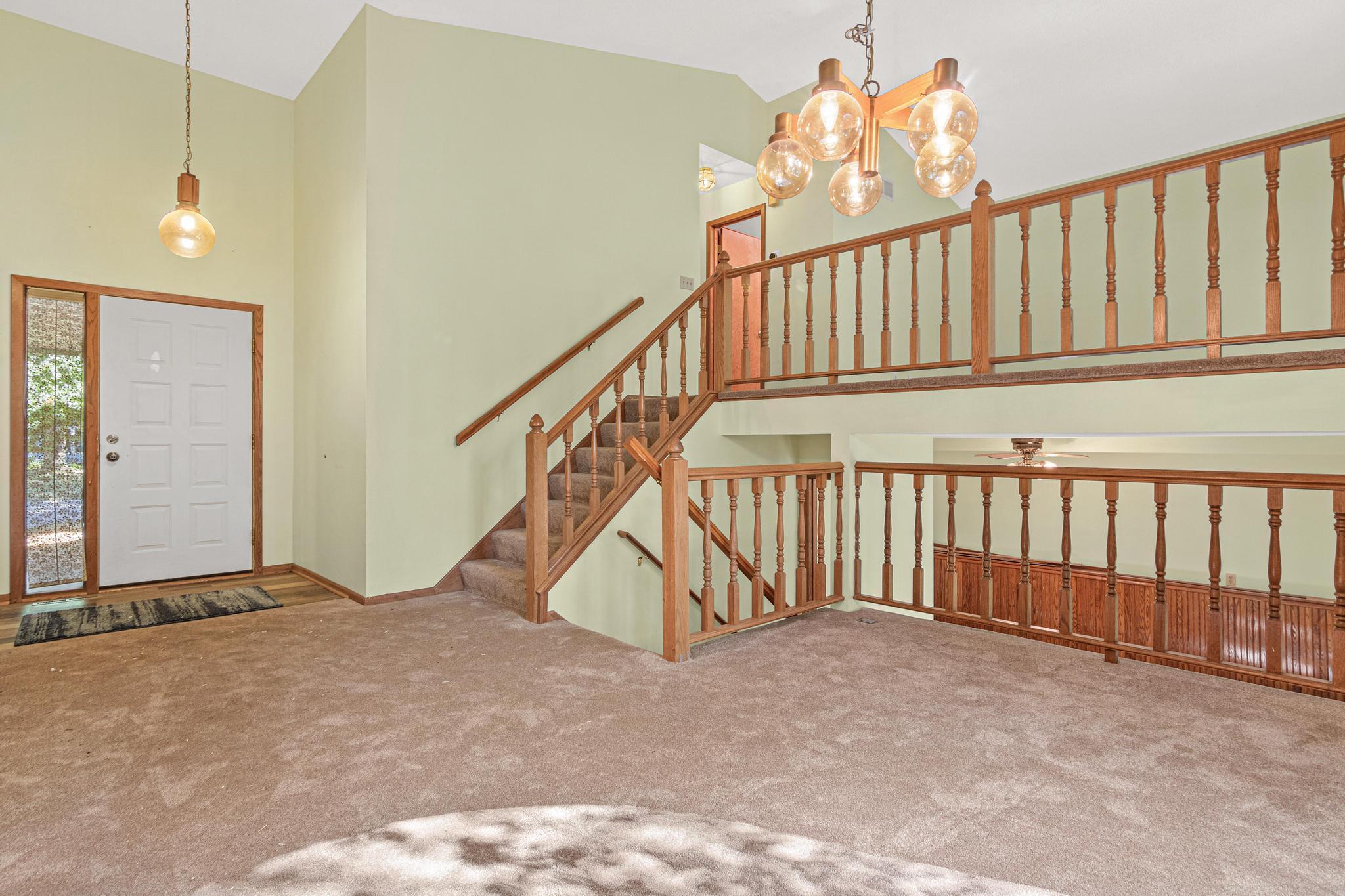 Open Layout- Some Fresh Paint in the Living Areas