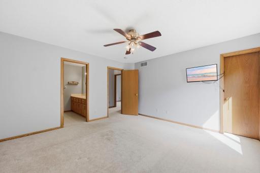 Upper level primary bedroom!
