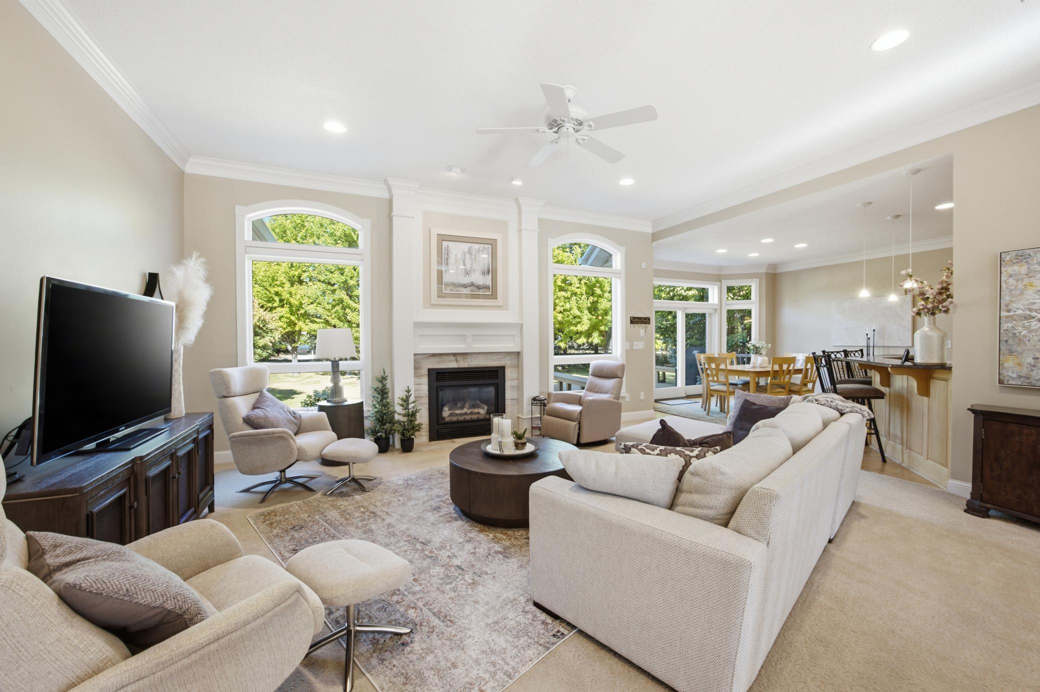 Great Room with Fireplace