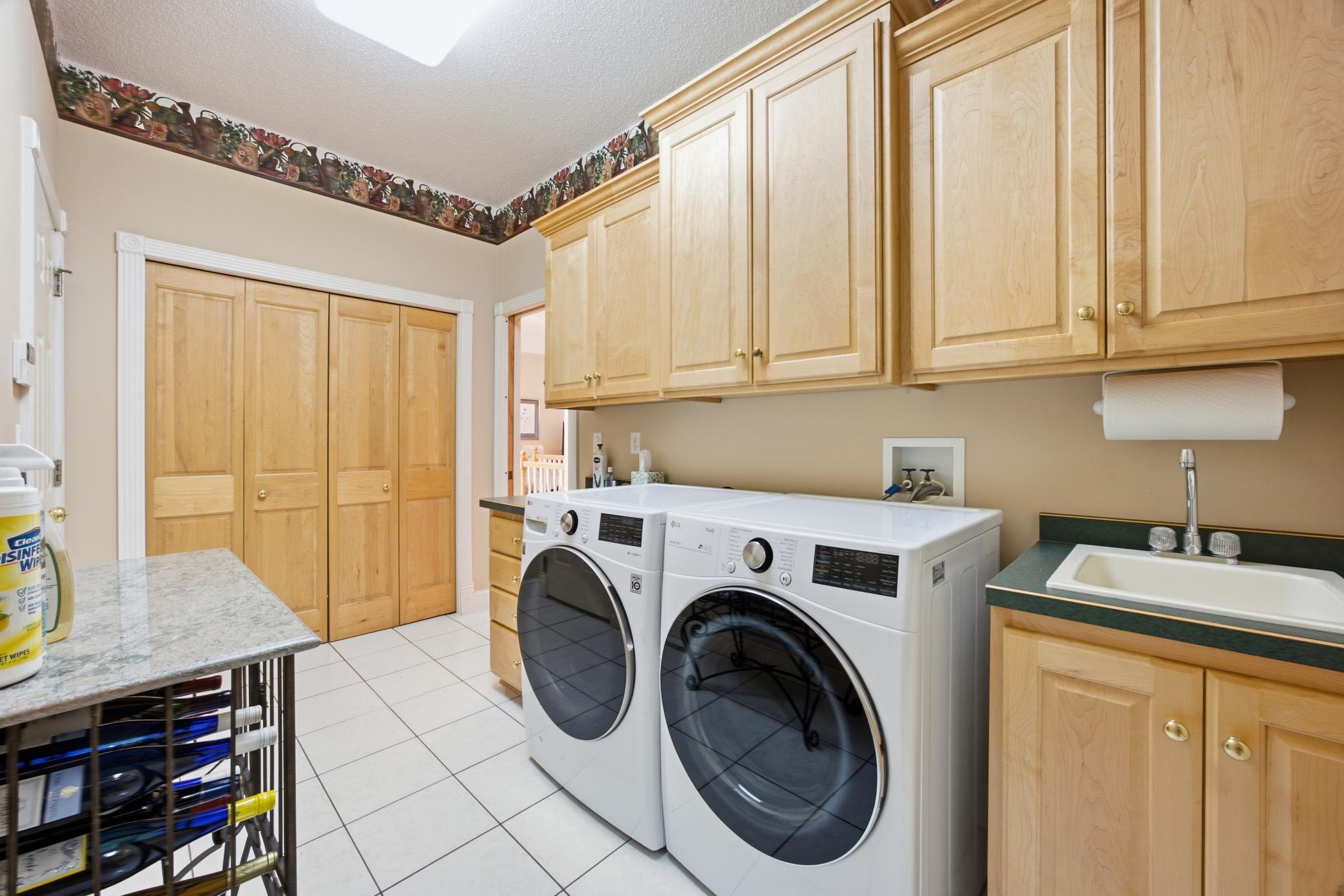 Main floor laundry