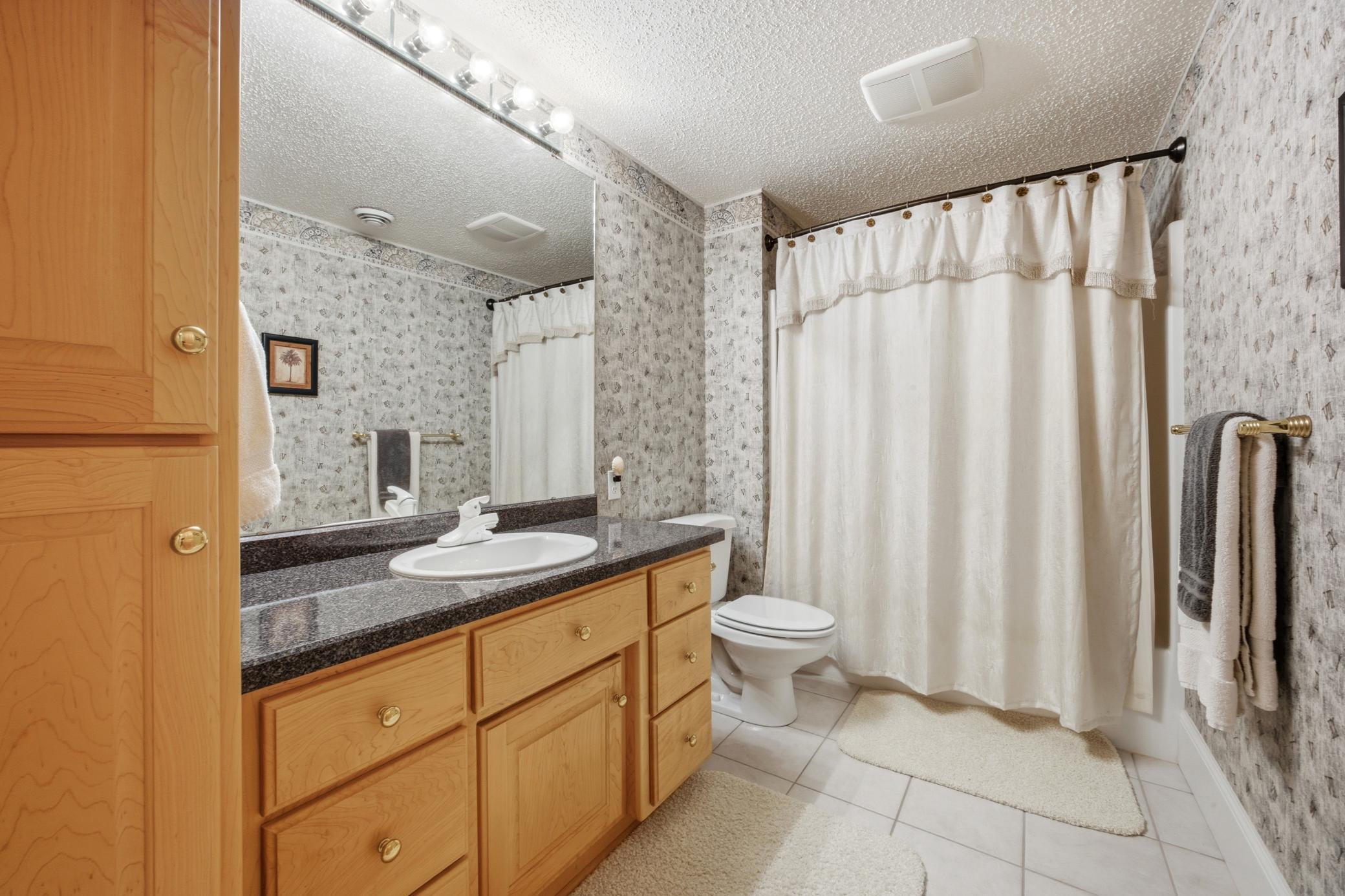 Lower level full bathroom