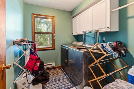 Main floor laundry room
