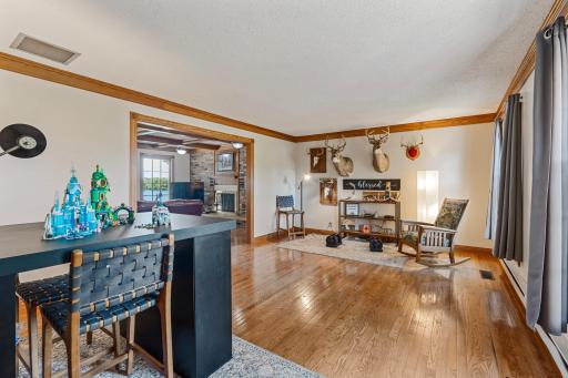 Formal living room or flex room off foyer