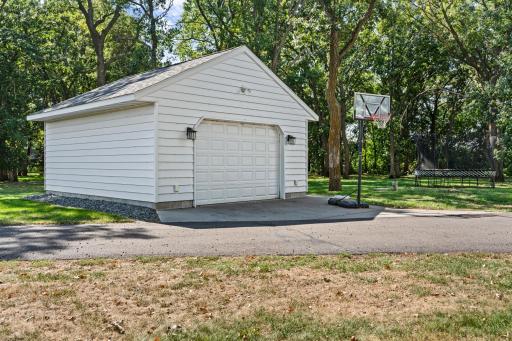 Detached garage built a few years ago