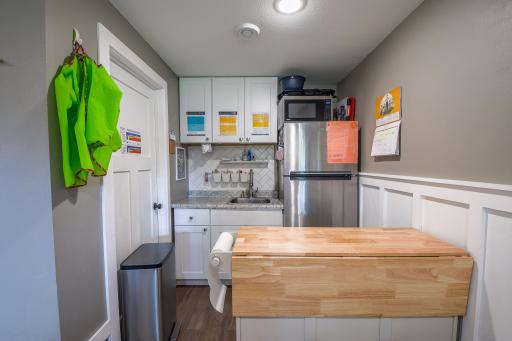 Lower Level Partial Kitchen