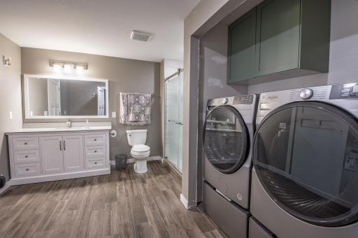 Lower Level Bath/Laundry