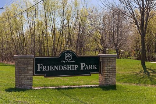 Friendship Park is just a quick 1 mile from the home