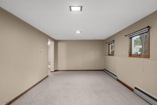 Lots of additional living space downstairsâperfect for a Family Room, game room or movie area.