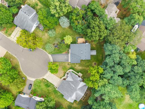 Fantastic cul-de-sac lot offering private backyard.