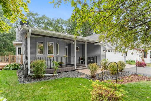 Nestled on a cul-de-sac street! Charming Three Level Split with standout curb appeal and tree-lined backyard. Large front porch. Nicely landscaped yard and mature trees.