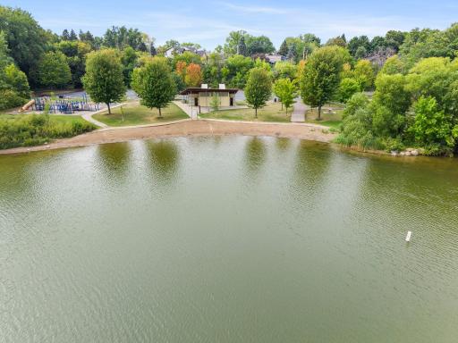 Nearby lakes, trails, parks and more! Lake Gervais beach!