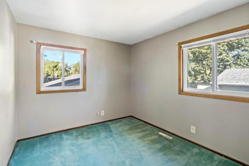 Two windows let the morning light pour inâsleeping in is optional!