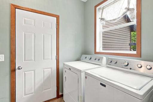 main floor laundry