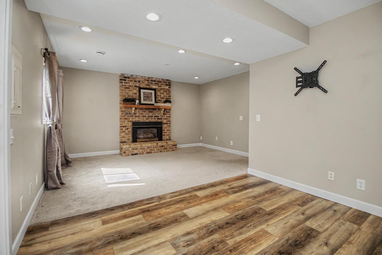 Use this area as an office, workout space, or reading nook.