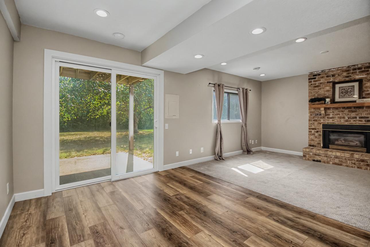 Walk-out to your private patio.