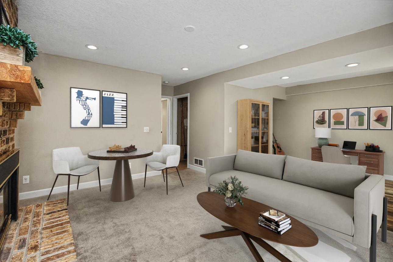 Virtually Staged - Family Room