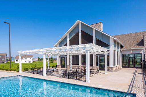Relax by the pool or hang inside the Clubhouse.